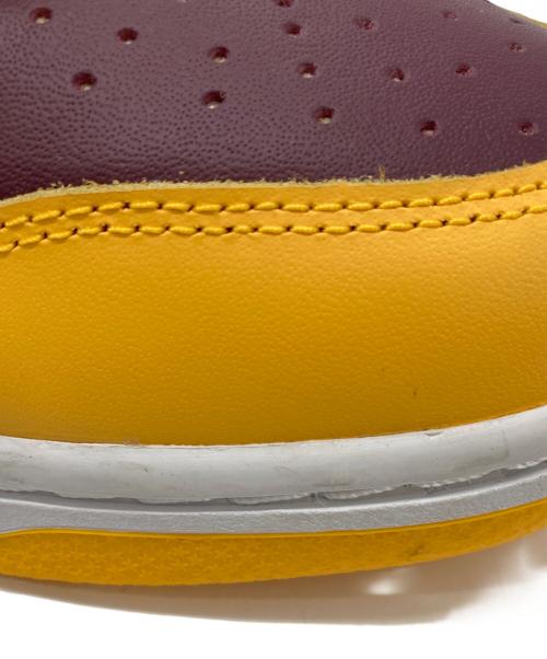 NIKE（ナイキ）NIKE (ナイキ) DUNK LOW RETRO イエロー×ボルドー サイズ:28.5cm/US10.5/UK9.5/EUR44.5の古着・服飾アイテム
