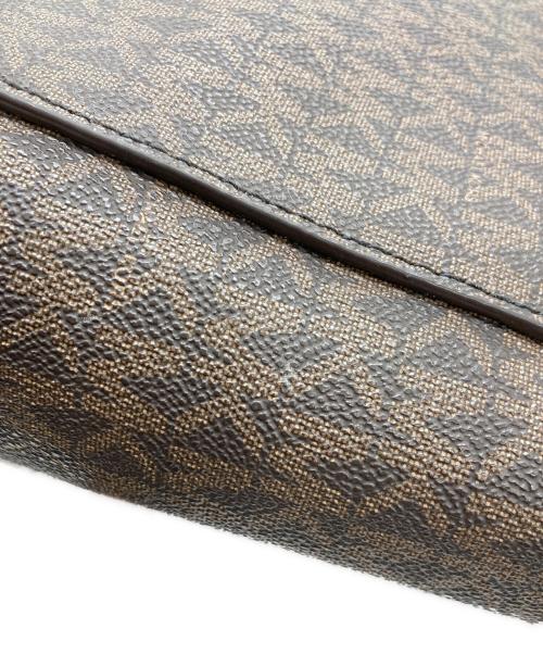MICHAEL KORS（マイケル・コース）MICHAEL KORS (マイケル・コース) シグネチャー2WAYバッグ ブラウンの古着・服飾アイテム