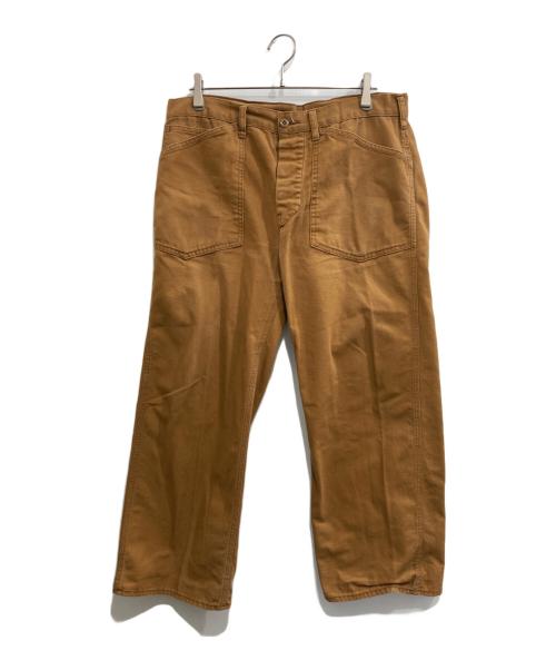 SUGAR CANE（シュガーケーン）SUGAR CANE (シュガーケーン) ダックパンツ ブラウン サイズ:X-LARGEの古着・服飾アイテム