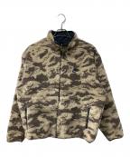 NIKEナイキ）の古着「CLUB+ WINTER TOP REV /リバーシブルジャケット」｜ブラック×ベージュ