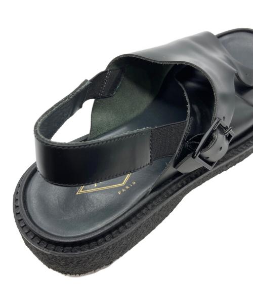 ADIEU（アデュー）ADIEU (アデュー) TYPE 140 SANDAL ブラック サイズ:40の古着・服飾アイテム