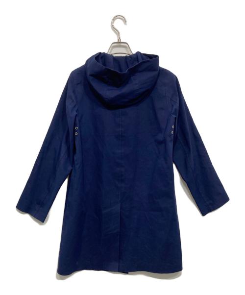 MACKINTOSH（マッキントッシュ）MACKINTOSH (マッキントッシュ) フーデッドゴム引きコート ネイビー サイズ:34の古着・服飾アイテム