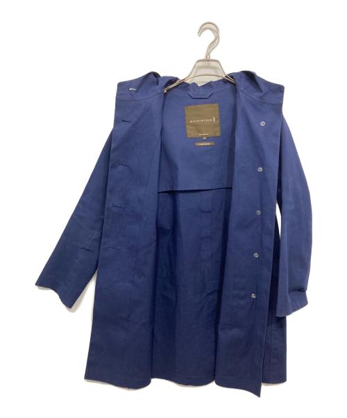 MACKINTOSH（マッキントッシュ）MACKINTOSH (マッキントッシュ) フーデッドゴム引きコート ネイビー サイズ:34の古着・服飾アイテム