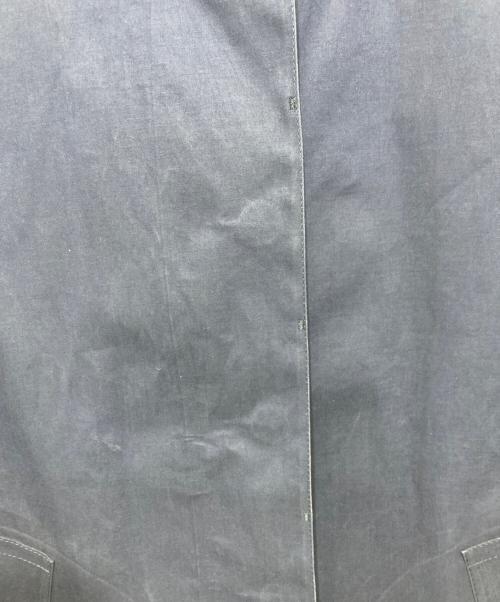 MACKINTOSH（マッキントッシュ）MACKINTOSH (マッキントッシュ) フーデッドゴム引きコート ネイビー サイズ:34の古着・服飾アイテム