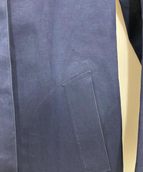 MACKINTOSH（マッキントッシュ）MACKINTOSH (マッキントッシュ) フーデッドゴム引きコート ネイビー サイズ:34の古着・服飾アイテム