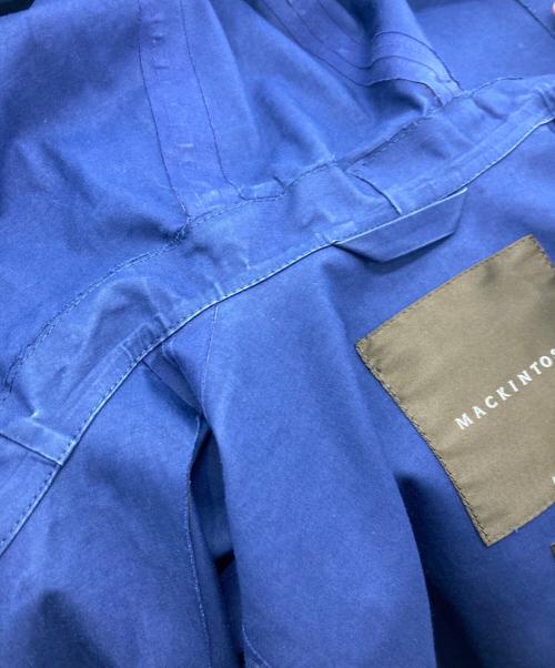 MACKINTOSH（マッキントッシュ）MACKINTOSH (マッキントッシュ) フーデッドゴム引きコート ネイビー サイズ:34の古着・服飾アイテム