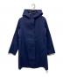 MACKINTOSH（マッキントッシュ）の古着「フーデッドゴム引きコート」｜ネイビー