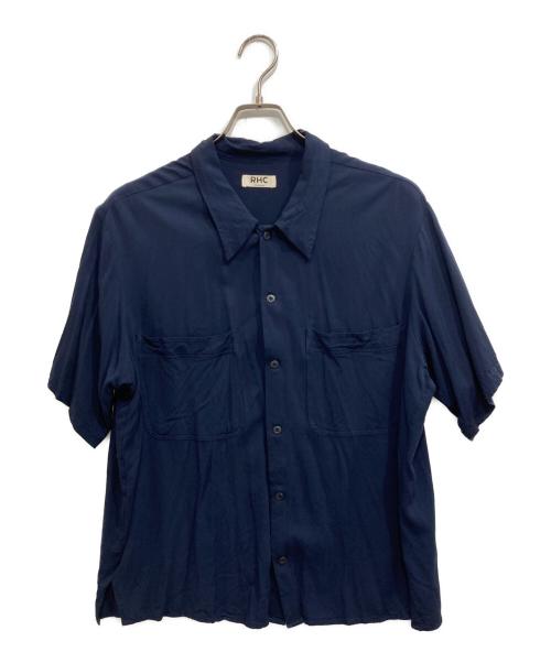 RHC Ron Herman（アールエイチシー ロンハーマン）RHC Ron Herman (アールエイチシー ロンハーマン) レーヨンS/Sシャツ ブラック サイズ:Lの古着・服飾アイテム