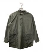 Snow peakスノーピーク）の古着「Pe/Co Weather Long PO Shirt」｜オリーブ