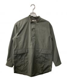 Snow peak（スノーピーク）の古着「Pe/Co Weather Long PO Shirt」｜オリーブ