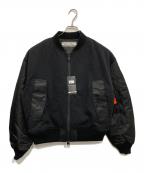 Onitsuka Tigerオニツカタイガー）の古着「BOMBER JACKET」｜ブラック