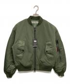 Onitsuka Tigerオニツカタイガー）の古着「BOMBER JACKET」｜カーキ