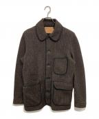 SUGAR CANEシュガーケーン）の古着「ビーチクロスジャケット」｜ブラウン