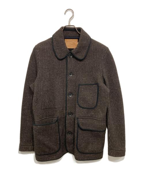 SUGAR CANE（シュガーケーン）SUGAR CANE (シュガーケーン) ビーチクロスジャケット ブラウン サイズ:38の古着・服飾アイテム