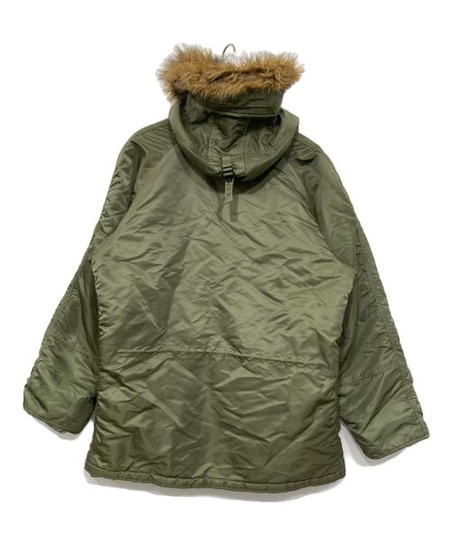 ALPHA（アルファ）ALPHA (アルファ) N-3Bフライトコート グリーン サイズ:XLの古着・服飾アイテム