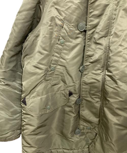 ALPHA（アルファ）ALPHA (アルファ) N-3Bフライトコート グリーン サイズ:XLの古着・服飾アイテム