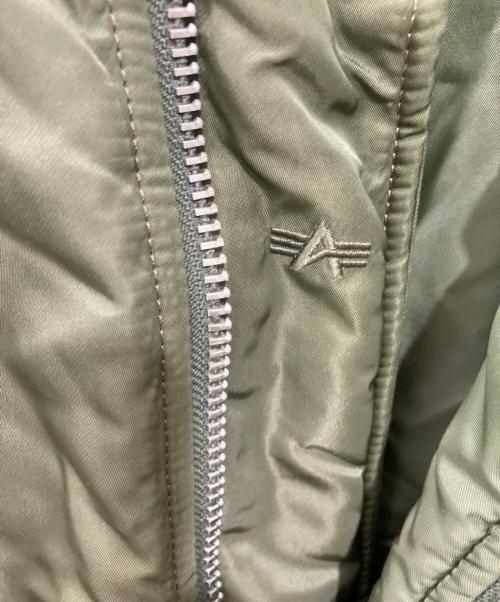 ALPHA（アルファ）ALPHA (アルファ) N-3Bフライトコート グリーン サイズ:XLの古着・服飾アイテム