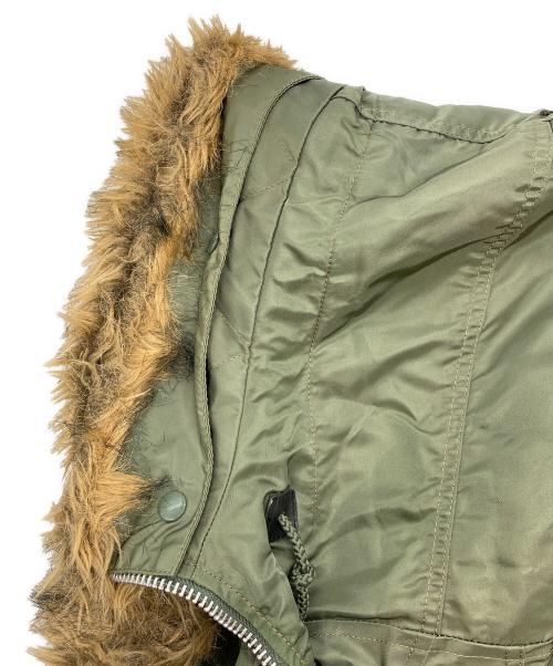 ALPHA（アルファ）ALPHA (アルファ) N-3Bフライトコート グリーン サイズ:XLの古着・服飾アイテム