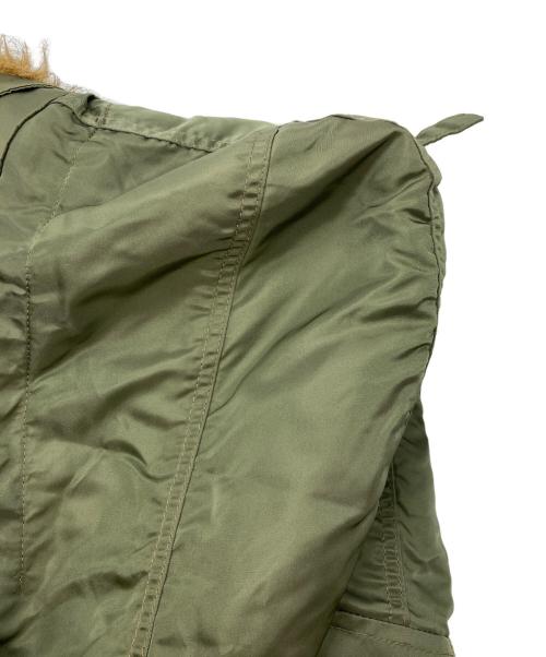 ALPHA（アルファ）ALPHA (アルファ) N-3Bフライトコート グリーン サイズ:XLの古着・服飾アイテム