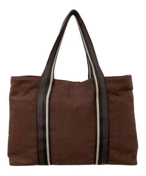 HERMES（エルメス）HERMES (エルメス) トロカホリゾンタルMM トートバッグ ブラウンの古着・服飾アイテム