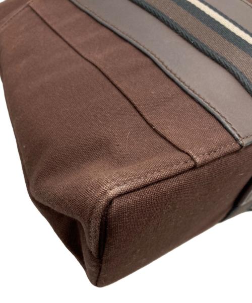 HERMES（エルメス）HERMES (エルメス) トロカホリゾンタルMM トートバッグ ブラウンの古着・服飾アイテム