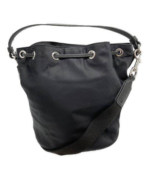 TORY BURCH（トリーバーチ）TORY BURCH (トリーバーチ) VIRGINIA BUCKET BAG/ヴァージニア バケットバッグ ブラックの古着・服飾アイテム