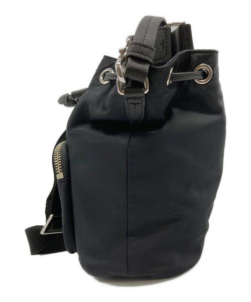 TORY BURCH（トリーバーチ）TORY BURCH (トリーバーチ) VIRGINIA BUCKET BAG/ヴァージニア バケットバッグ ブラックの古着・服飾アイテム