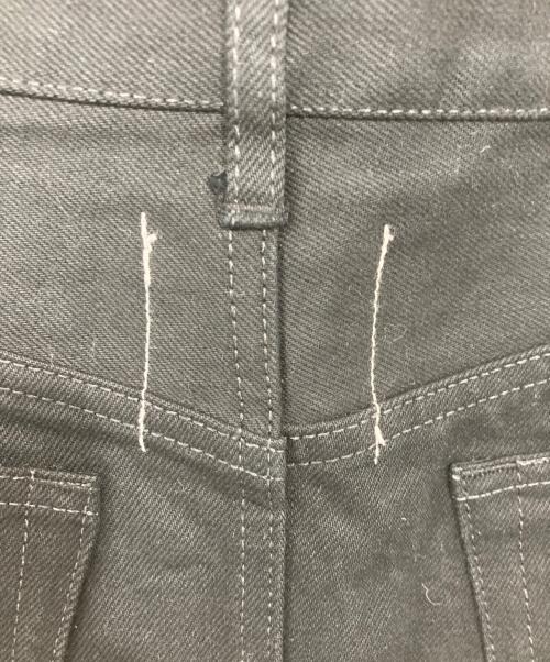 TAKAHIROMIYASHITA TheSoloIst.（タカヒロミヤシタ ザソロイスト）TAKAHIROMIYASHITA TheSoloIst. (タカヒロミヤシタ ザソロイスト) jean look flared culotte/ジーン　ルック　フレアドキュロット ブラック サイズ:48の古着・服飾アイテム