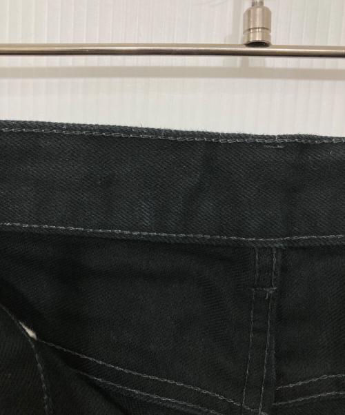 TAKAHIROMIYASHITA TheSoloIst.（タカヒロミヤシタ ザソロイスト）TAKAHIROMIYASHITA TheSoloIst. (タカヒロミヤシタ ザソロイスト) regular fit jean./BLACK/レギュラーフィットジーンズ ブラック サイズ:33の古着・服飾アイテム