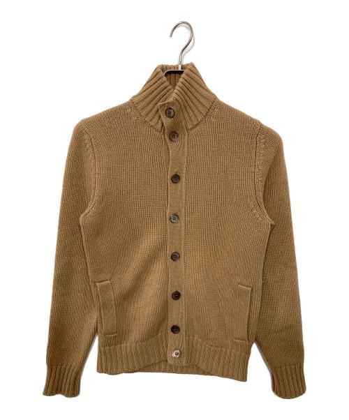 Zanone（ザノーネ）Zanone (ザノーネ) CHIOTO キョート カシミヤニットカーディガン ブラウン サイズ:46の古着・服飾アイテム