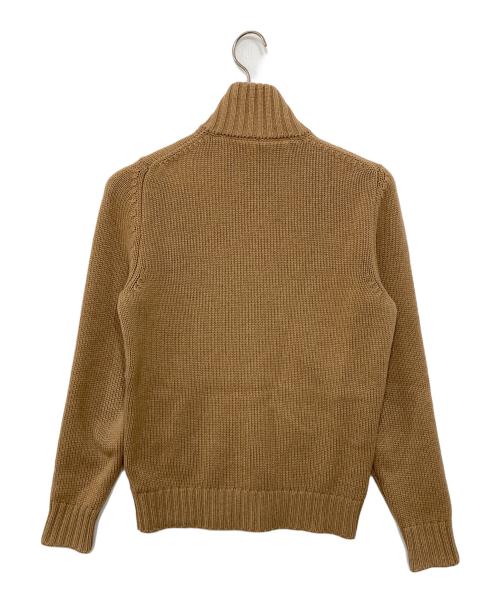 Zanone（ザノーネ）Zanone (ザノーネ) CHIOTO キョート カシミヤニットカーディガン ブラウン サイズ:46の古着・服飾アイテム