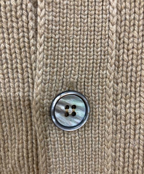 Zanone（ザノーネ）Zanone (ザノーネ) CHIOTO キョート カシミヤニットカーディガン ブラウン サイズ:46の古着・服飾アイテム
