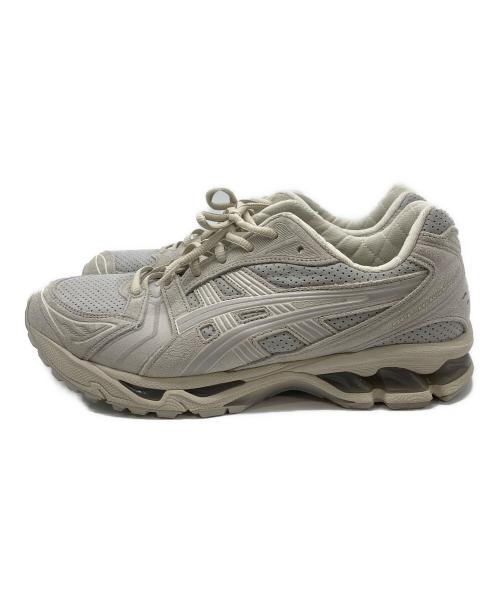 asics（アシックス）asics (アシックス) GEL-KAYANO14/ゲル　カヤノ14 ホワイト×グレー サイズ:28cm/US10/UK9/EUR44の古着・服飾アイテム
