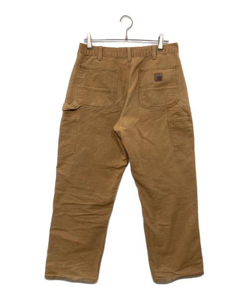 CarHartt（カーハート）CarHartt (カーハート) WASHED DUCK WORK PANT/ウォッシュド　ダック　ワーク　パンツ ブラウン サイズ:34×30の古着・服飾アイテム