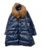 sacai luckサカイラック）の古着「ダウンコート」｜ネイビー