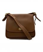 COACHコーチ）の古着「ショルダーバッグ」｜ブラウン