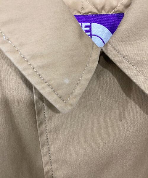 THE NORTHFACE PURPLELABEL（ザ・ノースフェイス パープルレーベル）THE NORTHFACE PURPLELABEL (ザ・ノースフェイス パープルレーベル) 65/35クロス ステンカラーコート ベージュ サイズ:Ｓの古着・服飾アイテム