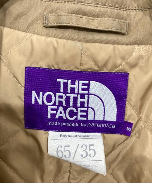 THE NORTHFACE PURPLELABEL（ザ・ノースフェイス パープルレーベル）THE NORTHFACE PURPLELABEL (ザ・ノースフェイス パープルレーベル) 65/35クロス ステンカラーコート ベージュ サイズ:Ｓの古着・服飾アイテム