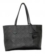 Christian Diorクリスチャン ディオール）の古着「カナージュトート」｜ブラック