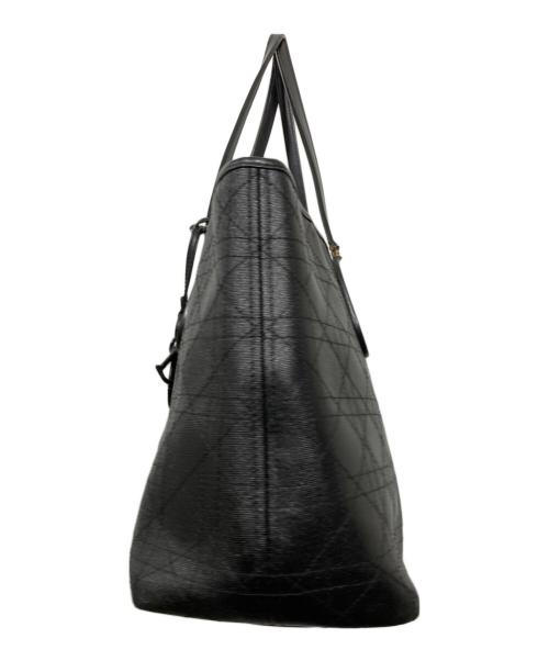 Christian Dior（クリスチャン ディオール）Christian Dior (クリスチャン ディオール) カナージュトート ブラックの古着・服飾アイテム