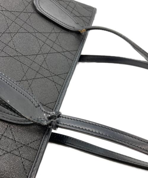 Christian Dior（クリスチャン ディオール）Christian Dior (クリスチャン ディオール) カナージュトート ブラックの古着・服飾アイテム