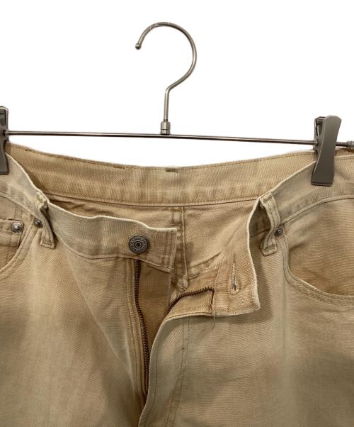 RRL（ダブルアールエル）RRL (ダブルアールエル) ダックパンツ ブラウン サイズ:34の古着・服飾アイテム