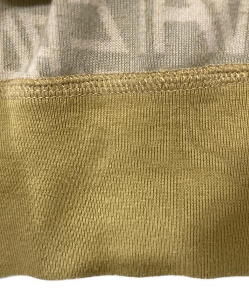 A BATHING APE（ア ベイシング エイプ）A BATHING APE (ア ベイシング エイプ) Logo Monogram Velour Shark Full Zip Hoodie イエロー サイズ:Sの古着・服飾アイテム