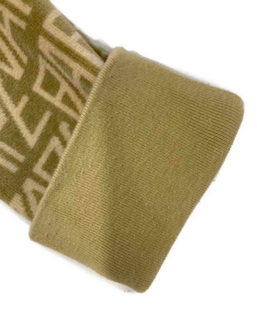 A BATHING APE（ア ベイシング エイプ）A BATHING APE (ア ベイシング エイプ) Logo Monogram Velour Shark Full Zip Hoodie イエロー サイズ:Sの古着・服飾アイテム