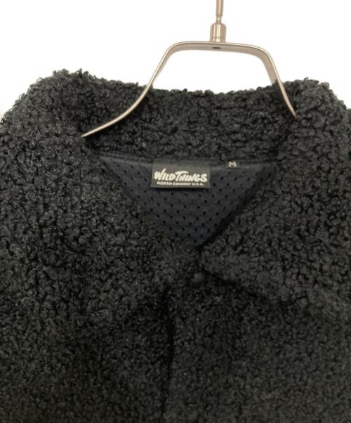 WILD THINGS（ワイルドシングス）WILD THINGS (ワイルドシングス) モンスターフリース ジャケット ブラック サイズ:Ｍの古着・服飾アイテム