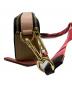MARC JACOBS (マークジェイコブズ) スナップショットショルダーバッグ ブラック×ピンク：13000円