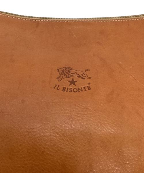 IL BISONTE（イル ビゾンテ）IL BISONTE (イル ビゾンテ) 三日月型レザーショルダーバッグ ブラウンの古着・服飾アイテム