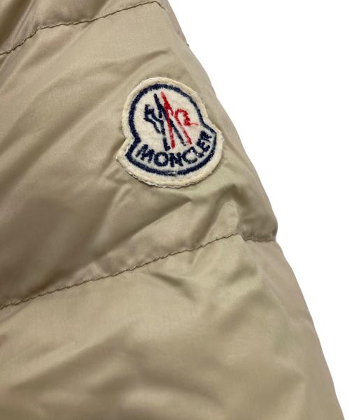 MONCLER（モンクレール）MONCLER (モンクレール) ダウンジャケット ベージュ サイズ:1の古着・服飾アイテム