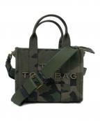 MARC JACOBSマークジェイコブズ）の古着「ザ カモ ジャカード トート バッグ スモール」｜グリーン