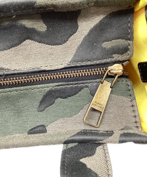 MARC JACOBS（マークジェイコブズ）MARC JACOBS (マークジェイコブズ) ザ カモ ジャカード トート バッグ スモール グリーンの古着・服飾アイテム